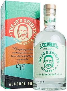 Trejo’s Spirits Tequila & Whiskey Bundle – Non-Alcoholic, Zero-Proof Alternatives for Cocktails | Guilt-Free, Rich Flavors, Natural Ingredients | Perfect for Gifting and Health-Conscious Enjoyment