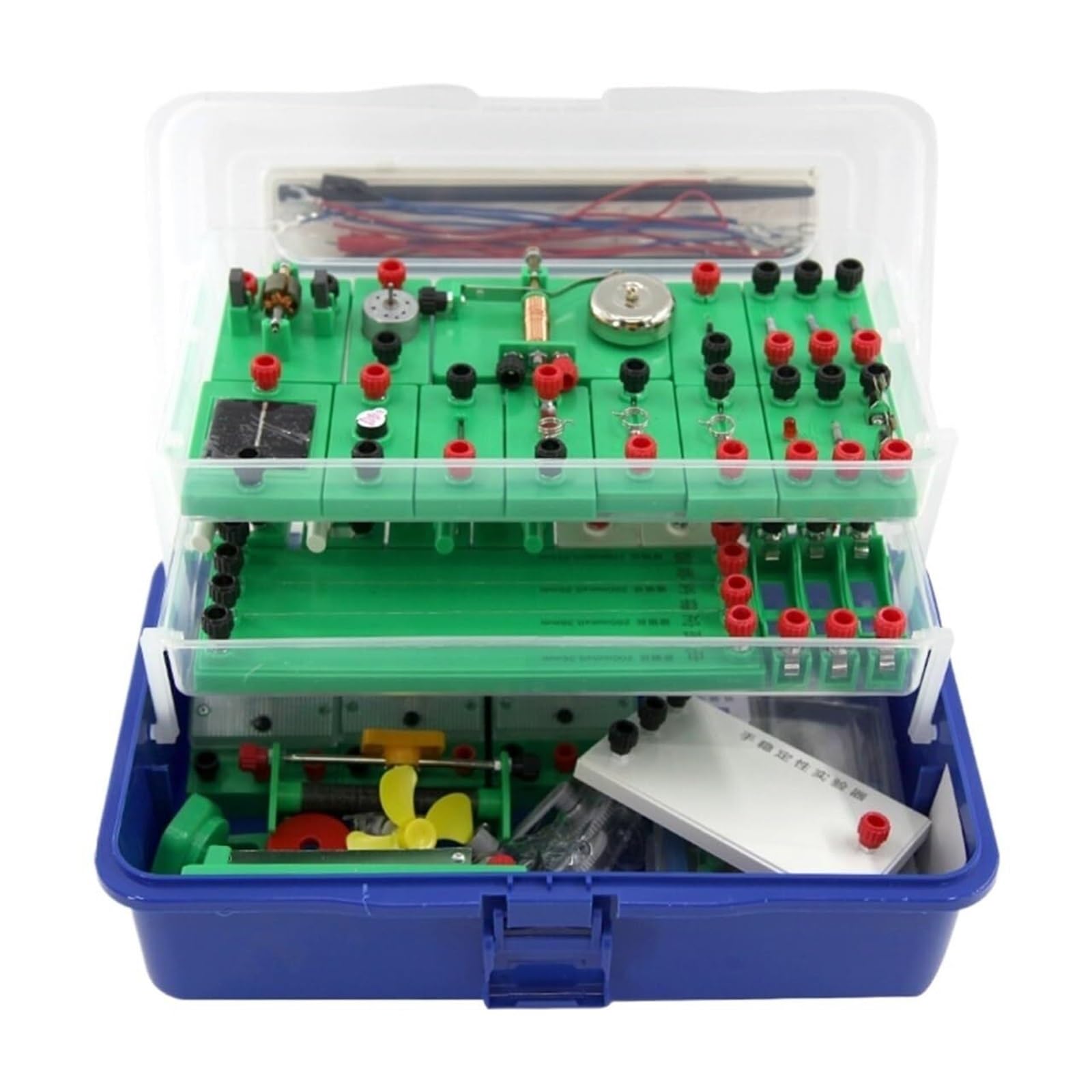 Esplorazione dei circuiti for comprendere il circuito Kit didattico for esperimenti sui circuiti di fisica, elettricità e magnetismo, kit di circuiti educativi