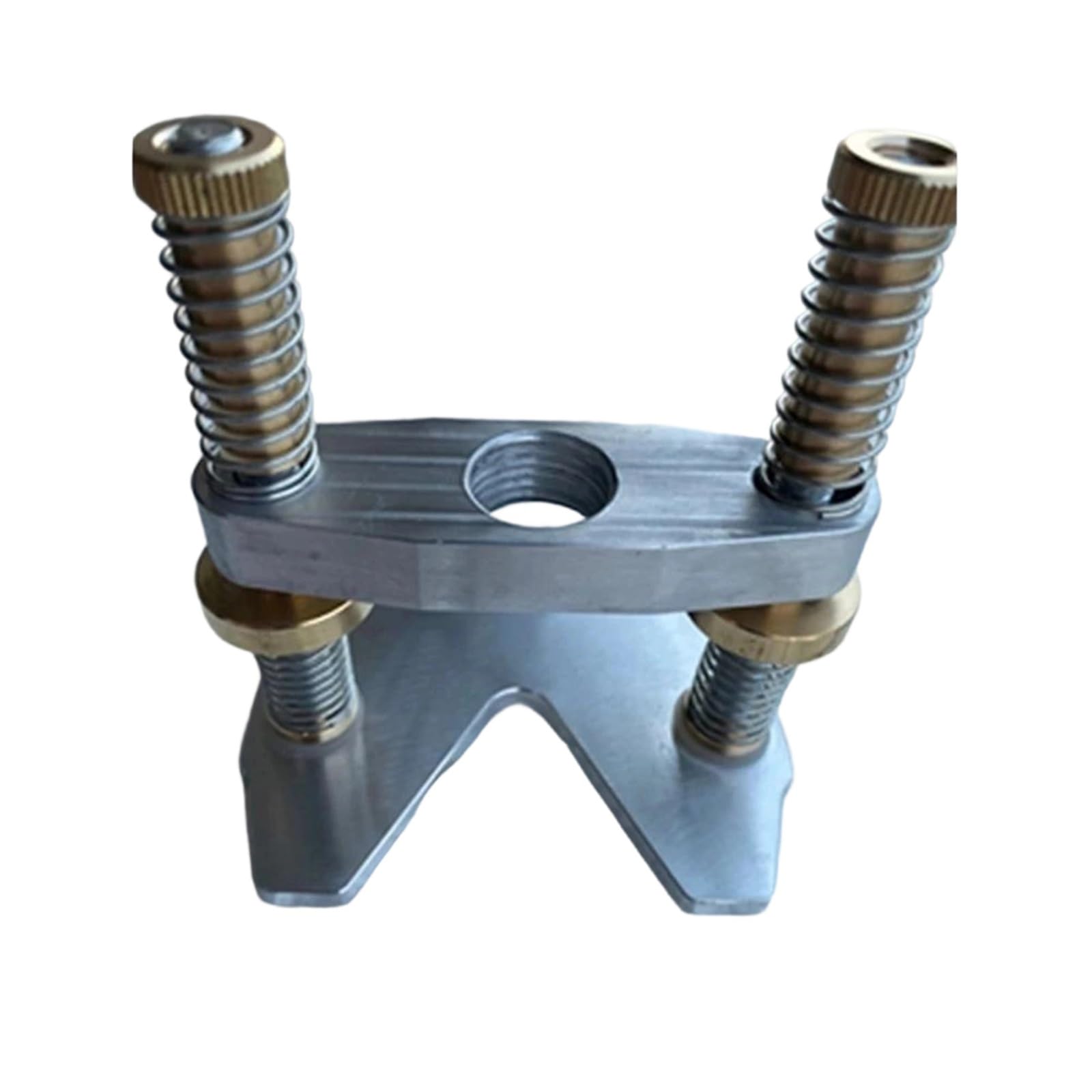 Juegos de herramientas para guitarra Base De Enrutador Precisión Herramienta Circular Con Orificio Sonido Herramientas Metal Para Guitarra Luthier(A)