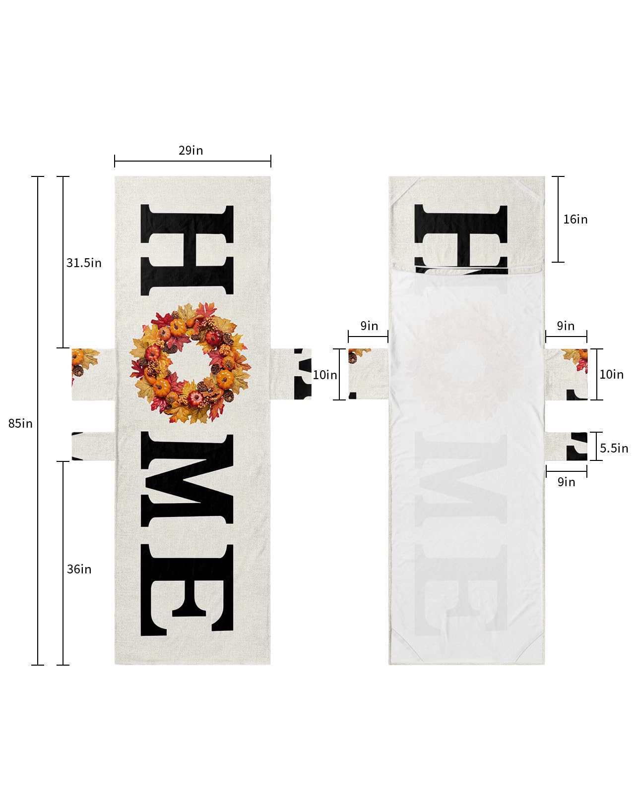 Farmhouse, Beach Lounge Chair Towel Cover, Soft Chaise Lounge Towel with Side Pockets Patio Pool Chairs Cover for Beach/Pool Sunbathing 29x85 Fall Thanksgiving Pumpkin Harvest Autumn Home