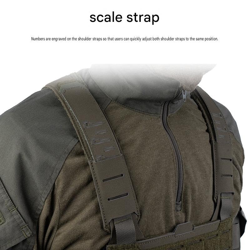 Chest rig modulaire ventilé haute performance avec rangement de câbles