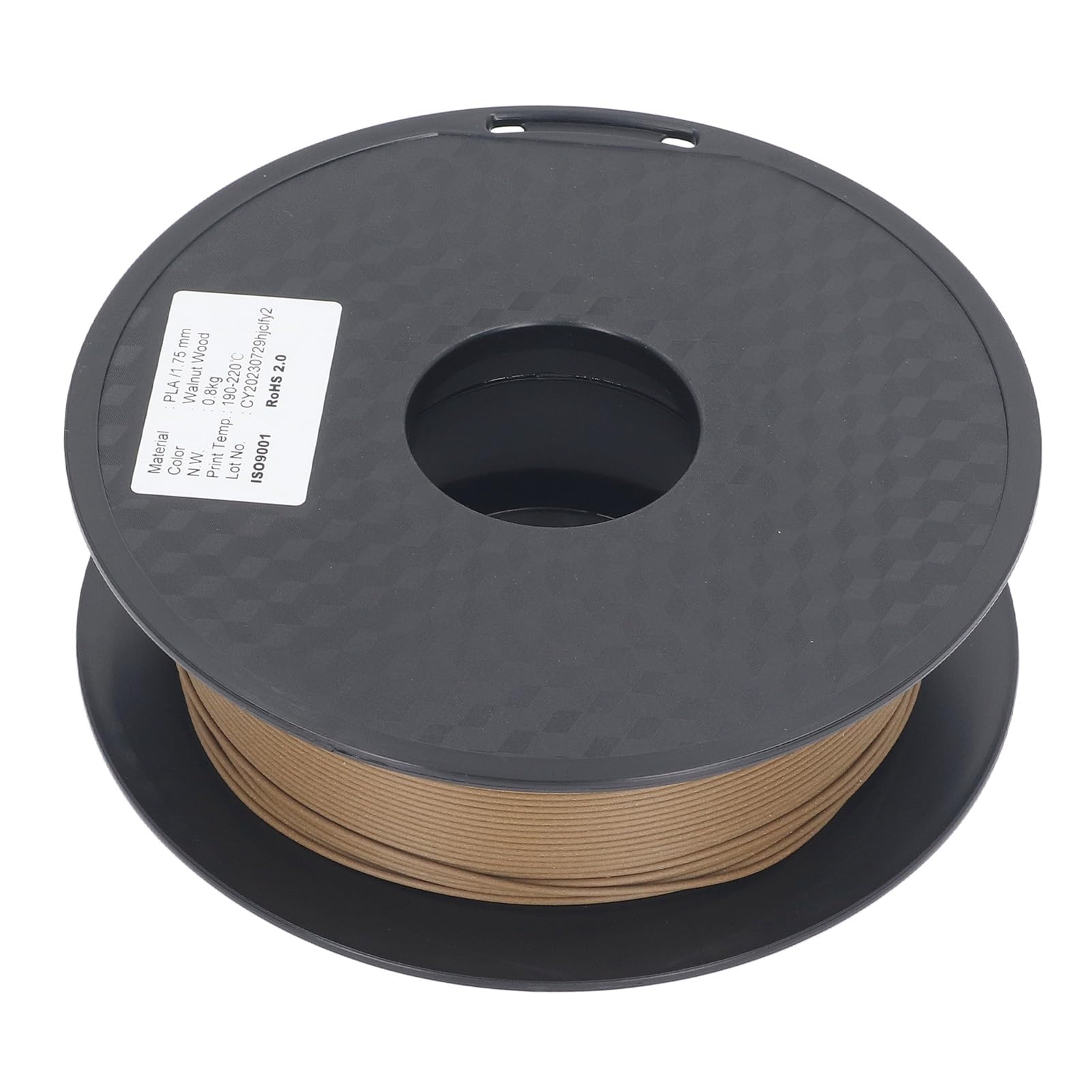 Filament do druku 3D z drewna orzechowego Filament PLA 1,75 mm Premium Materiały eksploatacyjne do drukarek 3D do realistycznych wydruków przypominających drewno Gładkie