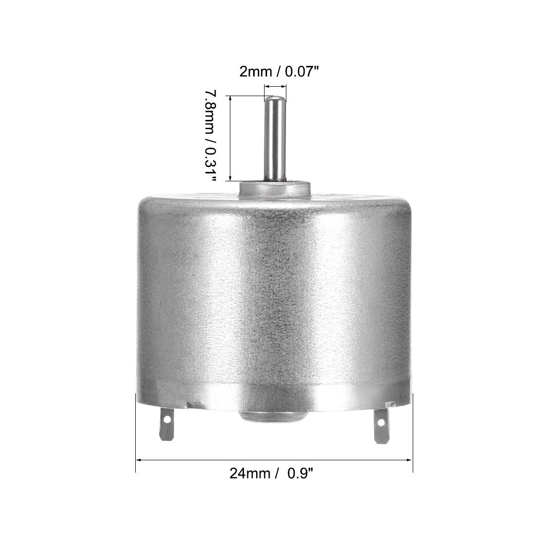 Sourcing Map Micro DC Motor 9V 8700-9000RPM High Speed Motor For DIY RC Cars, Remote Control Projects