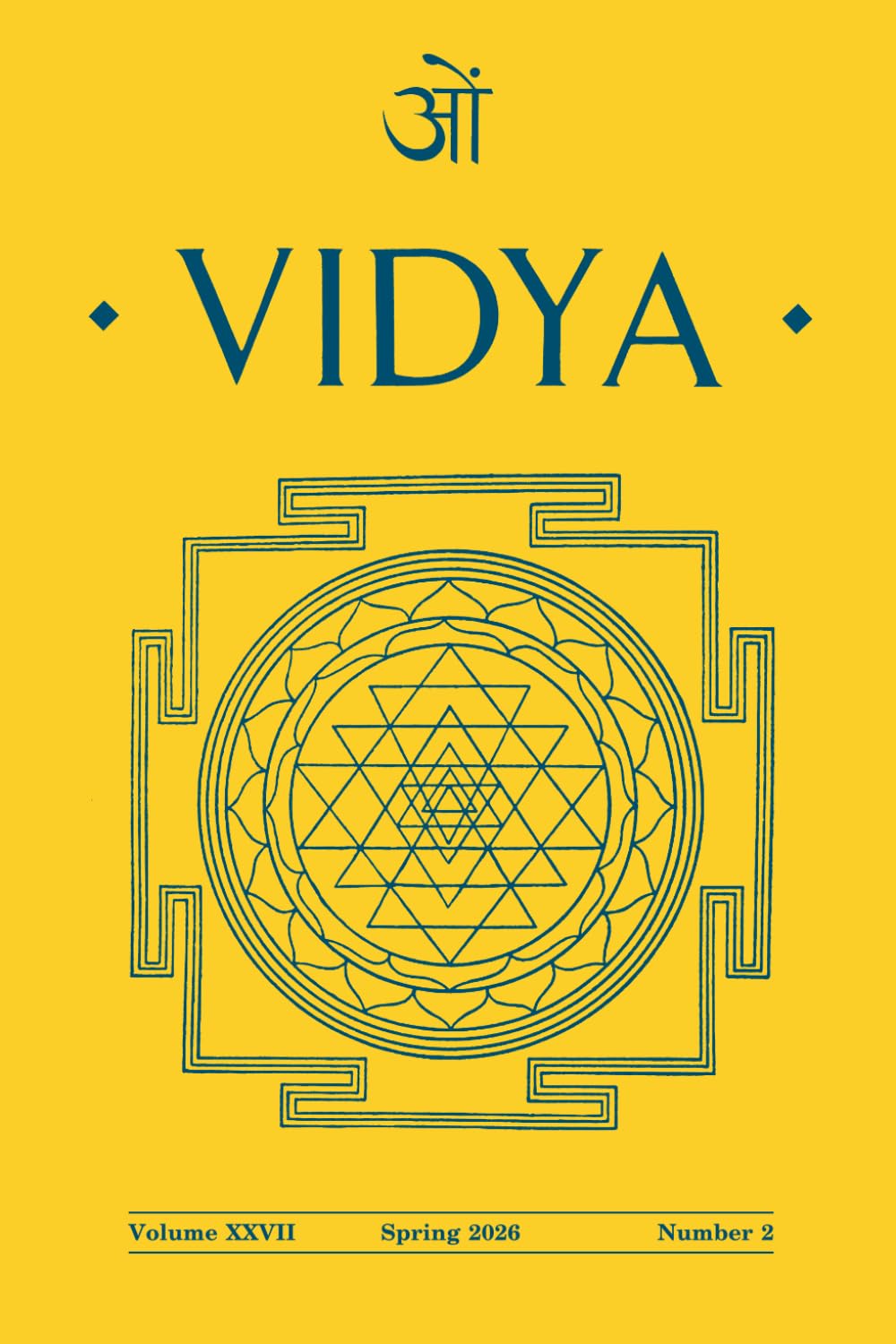 VIDYA: Volume XXVII Number 2: Spring 2026