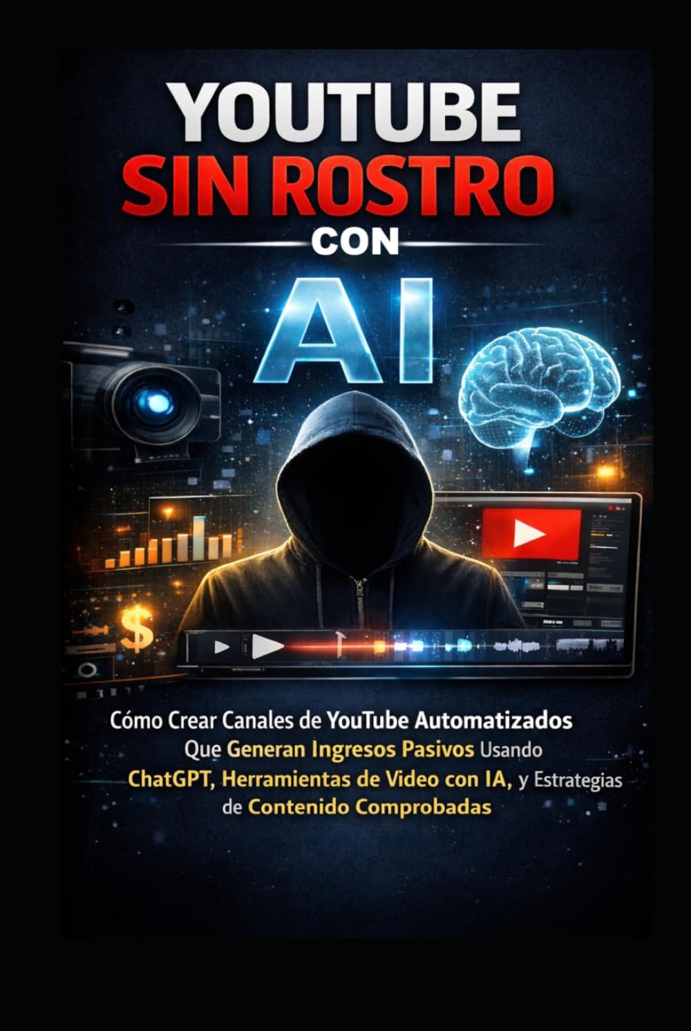 YouTube Sin Rostro con IA: Cómo Crear Canales de YouTube Automatizados que Generan Ingresos Pasivos Usando ChatGPT, Herramientas de Video con IA y Estrategias de Contenido Probadas