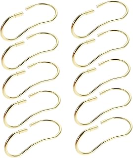 10pcs Bag Hook Metal Hangers Heavy Duty Kitchen Hooks for Hanging Clothes s Hook Pant Hooks for Closet Heavy Duty Jacket Hook S Shaped Hooks Metal s Hooks Hanging Plant Hook Metal