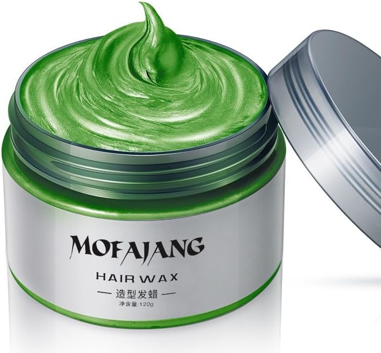 - Temporary Silver Gray Hair Color Wax, One Time Hair Wax, Temporary Silvery Gray Hair Dye, Instant Hair Styling Pomade, Silver Gray Hair Coloring Wax for Cosplay Club Masquerade Halloween Dating Unisex