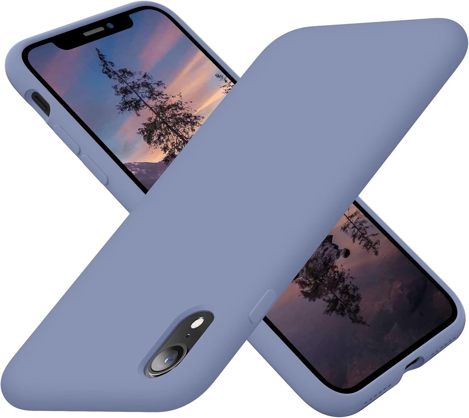 Cordking for iPhone XR Case, Silicone Ultra Slim Shockproof