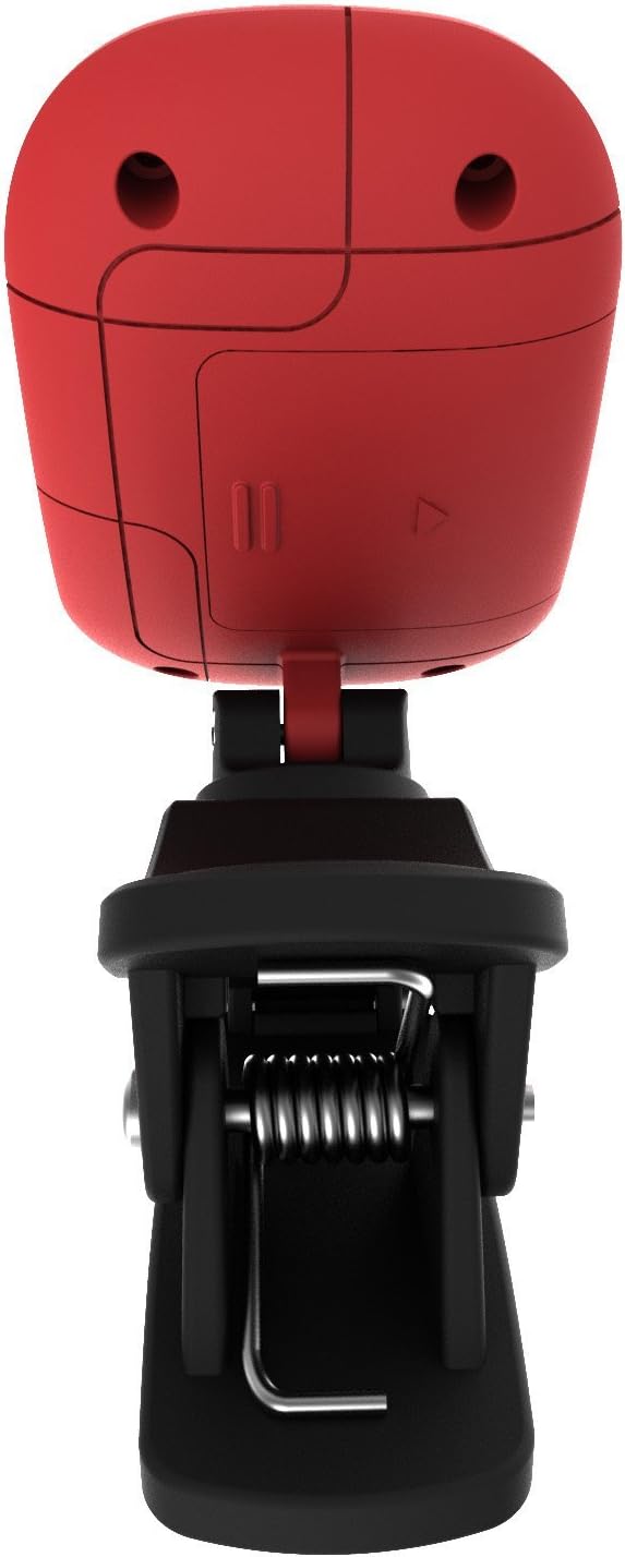 Tuner On Guitar - Clip-On Tuner for All Instruments, Guitar, Ukulele, Bass, Violin, Chromatic Tuning Modes, Fast & Accurate, Easy to Use, Auto Power Off, Battery Included.