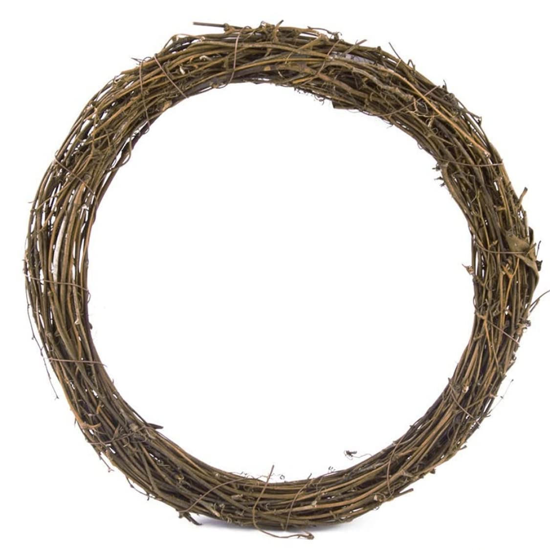PithCogent Front Door Wreath|Natural Rattan Wreaths Christmas Grapevine Wreaths Holiday Decors for Front Door Wall Hanging