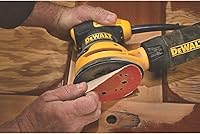 Vista 8 de DEWALT Lijadora orbital, herramienta lijadora de palma de 5 pulgadas, 12,000 OPM (DWE6421)
