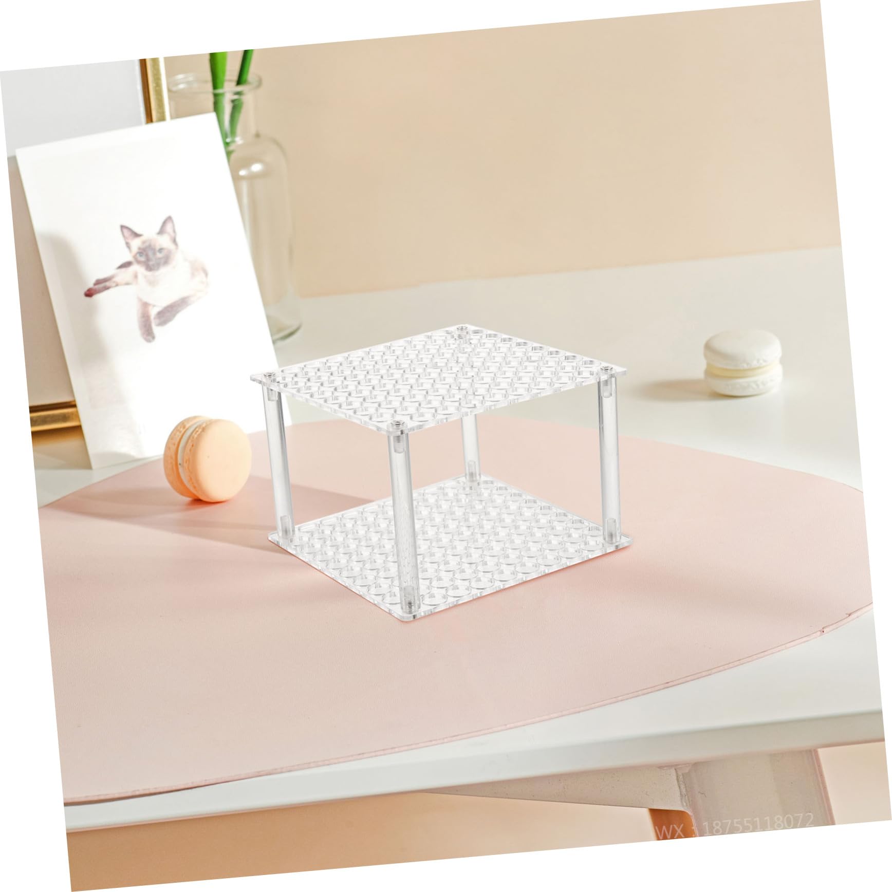 DOITOOL 4 Pezzi Portapenne Acrilico con Scomparti Multipli Organizer Scrivania per Penne Matite e Pennelli Supporto Resistente per Ufficio e Casa Organizer Penne Scrivania Ufficio