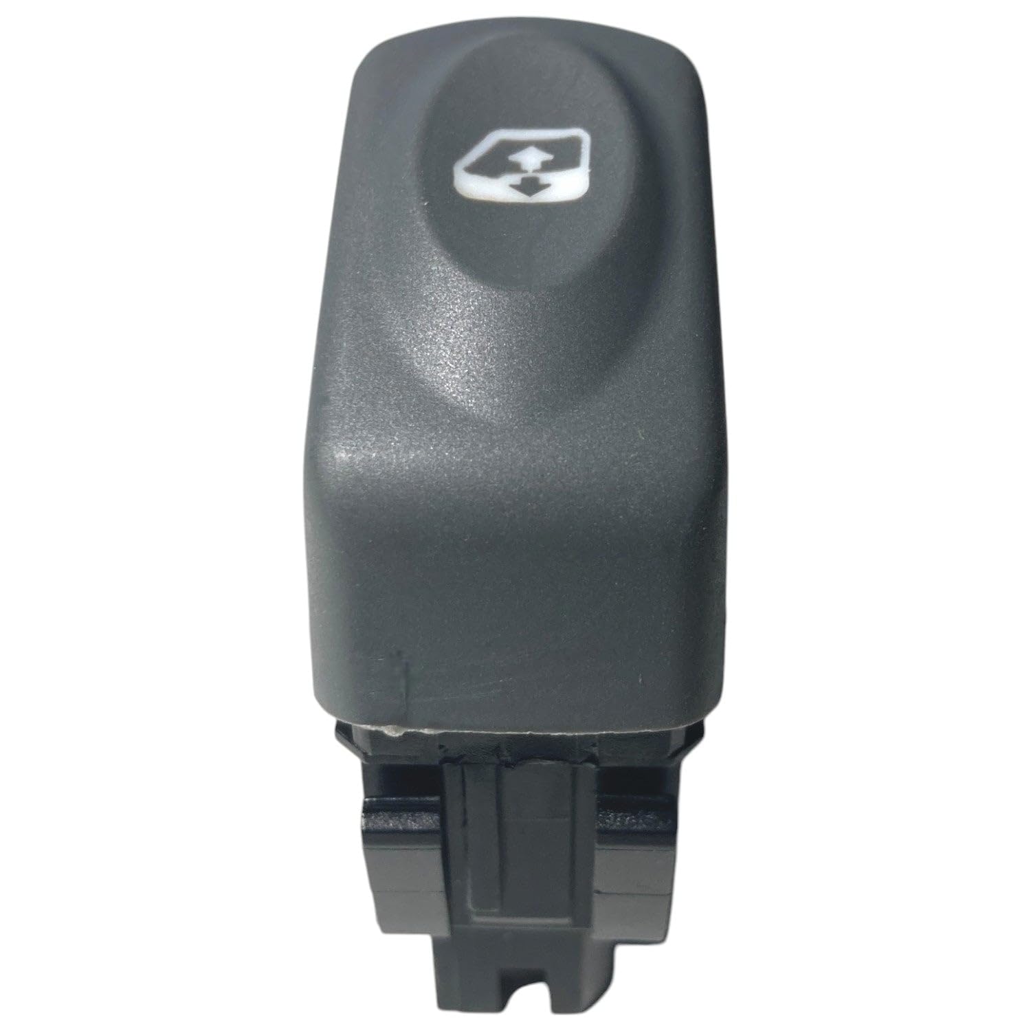 Pulsante interruttore grigio per controllo alzacristallo anteriore sinistro o destro compatibile per Renault Clio 2 Kangoo Megane I Scenic I OEM 7700838101 7700421120