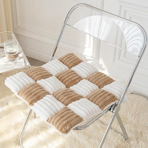 Miniatura 33 de vctops Funda de sofá con diseño a cuadros de búfalo de granja, funda de franela antideslizante para sofá seccional, alfombra suave y gruesa