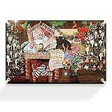 Multicolor Krebs Glas Lauscha - Adventskalender mit Weihnachtsbaumschmuck - Glasanhänger - Glaskugeln - Glasfiguren (2017)