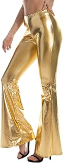 Pantalones Casuales Mujer Brillo Vacaciones Verano otoño Largos Holgados cómodos Viajar Elegantes Moda Tendencia