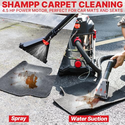 Shop-Vac 5-Gallon 4.5 Peak HP 3-in-1 Wet/Dry/Upholstery Shampoo Vacuum Cleaner by Shop-Vac - Image 5