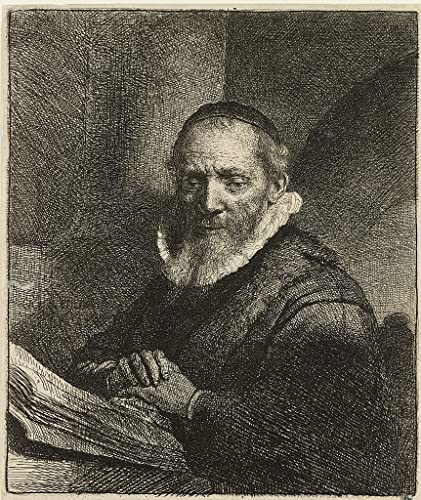 Peinture sur toile d'art Rembrandt Sylvius - Impression Premium 60x90cm