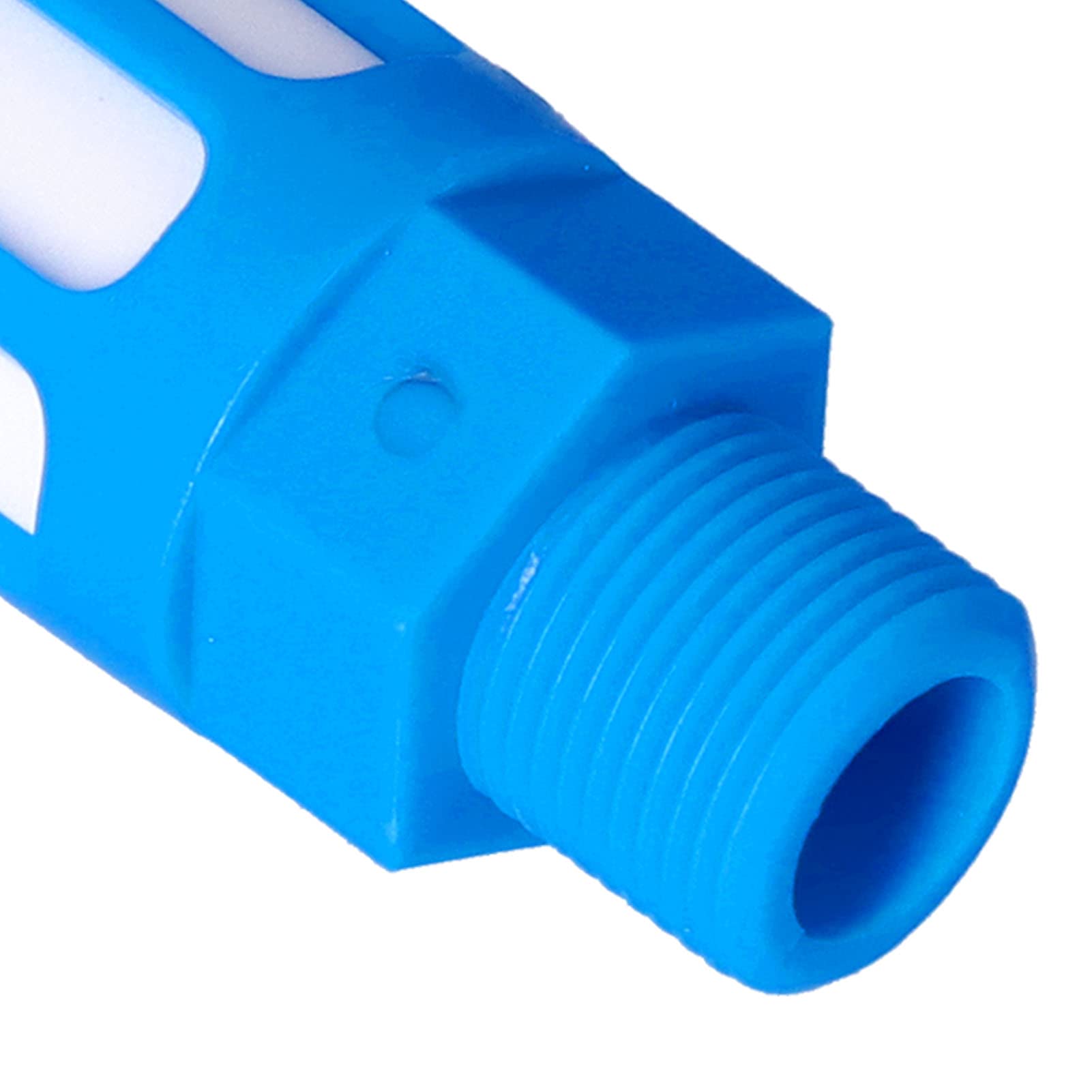 Kunststoff-Pneumatik-Schalldämpfer für Luftkompressor, blau (25pcsPSU-04 silencer)