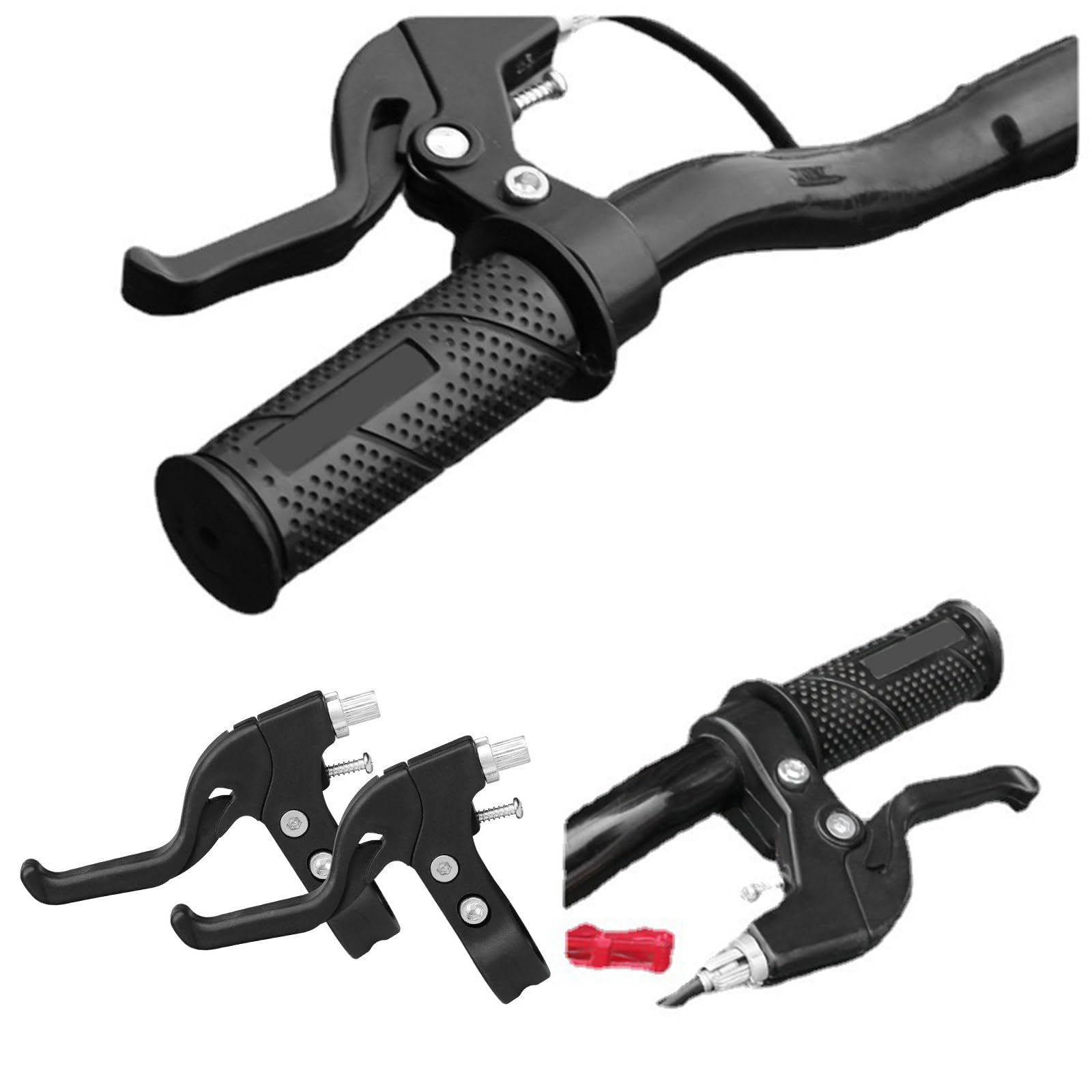 STDEV 1 Pair Kids Bicycles Brake Levers Hand Brake Universal Cycling Brake Level Handle Handlebars Brake Levers Brake Handle Childrens Bike Brake Levers