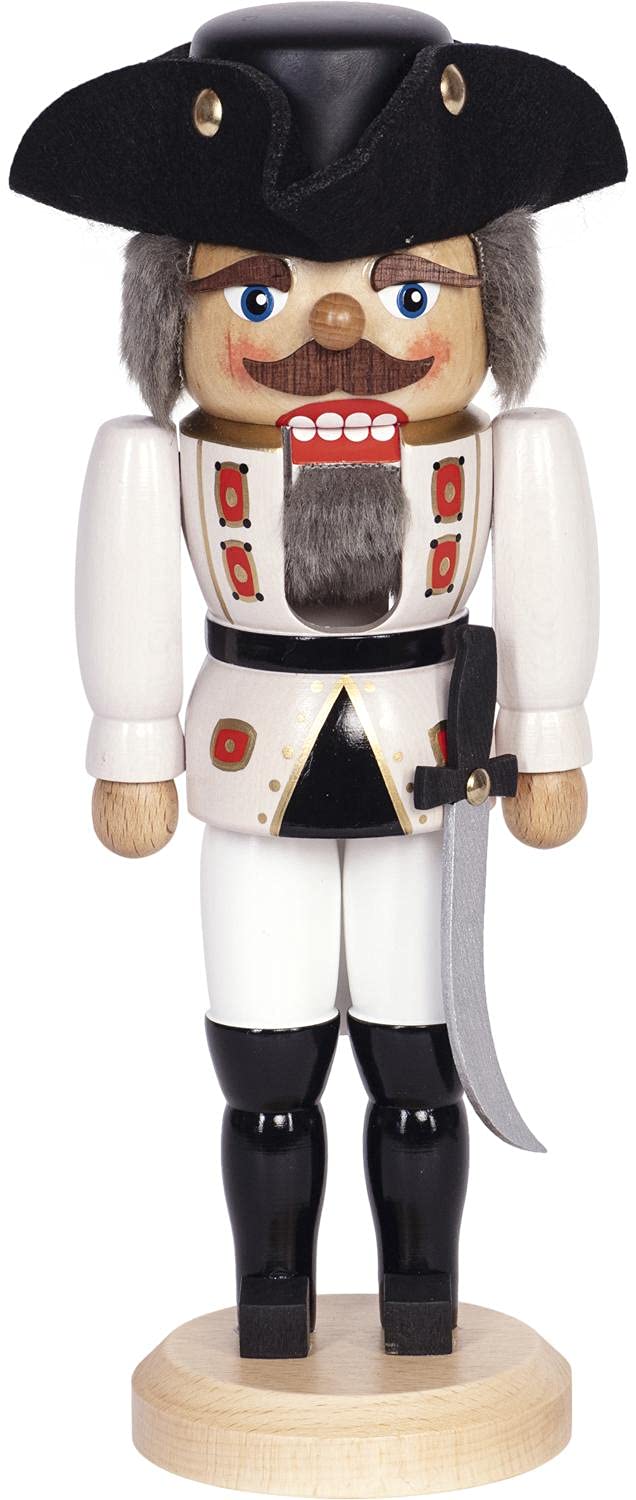 Casse-noisette en bois blanc figurine de collection 36cm