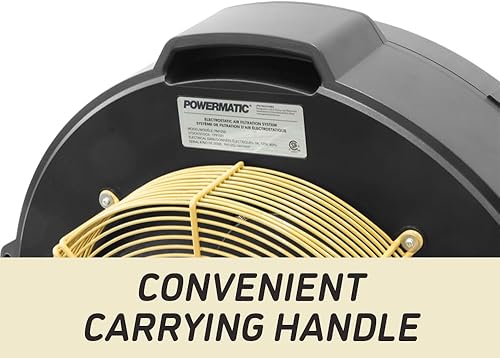Miniatura 4 de Powermatic PM1250 Sistema de filtración de aire electrostático, filtro de 0.1 micras, 754 CFM, 1 ph 120 V (1791331)