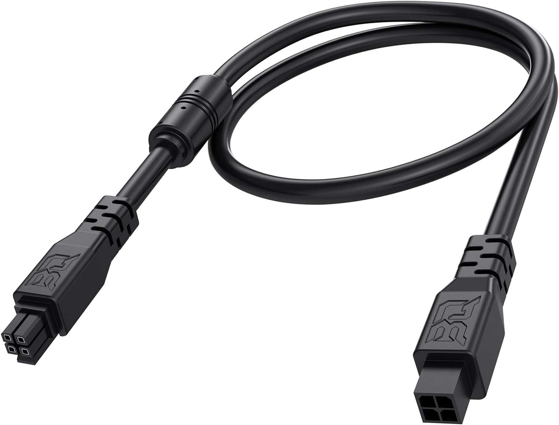 BIQU Panda AMS Lite Cable 4 Pin Extension Cable 0.5M/19.69inches, Only for AMS Lite, Bambu-Lab A1/A1 Mini 3D Printers, Male to Female, with Magnetic Ring Filter (Not for X1 P1)