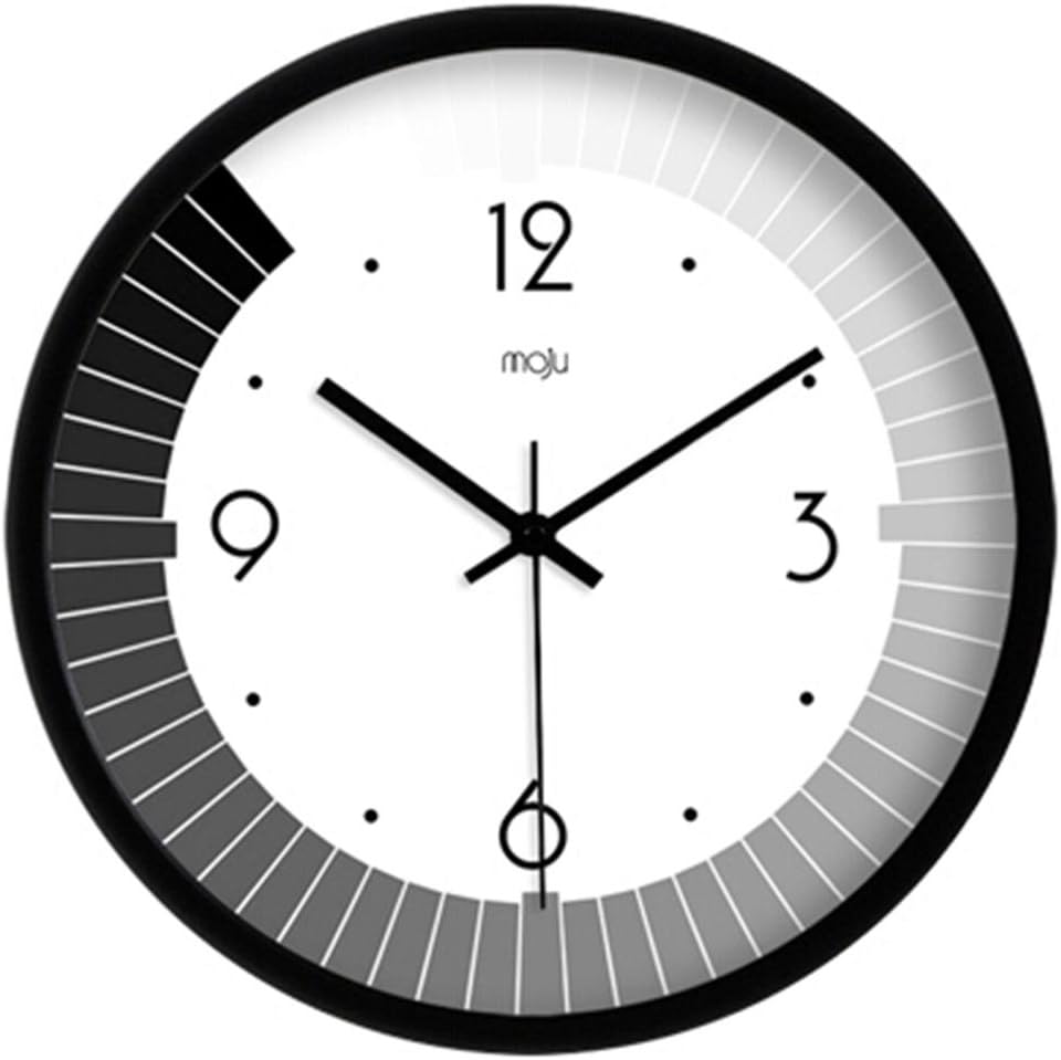 NingNing Wall Clock Creative Art Simple Modern Living Room Wall