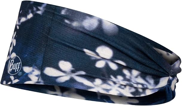 BUFF | Headband Coolnet Uv Flexible, UPF50 Protection, Lightweight, Stretch, Recycled Material, Sport, Summer Blue