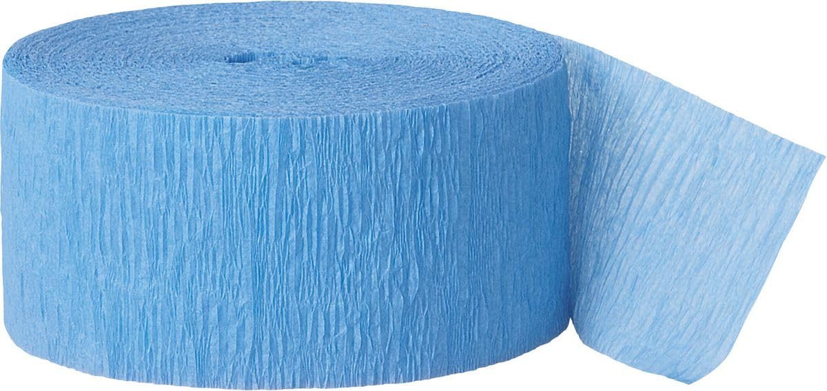 Crepe Serpentine Sky Blue 24 m