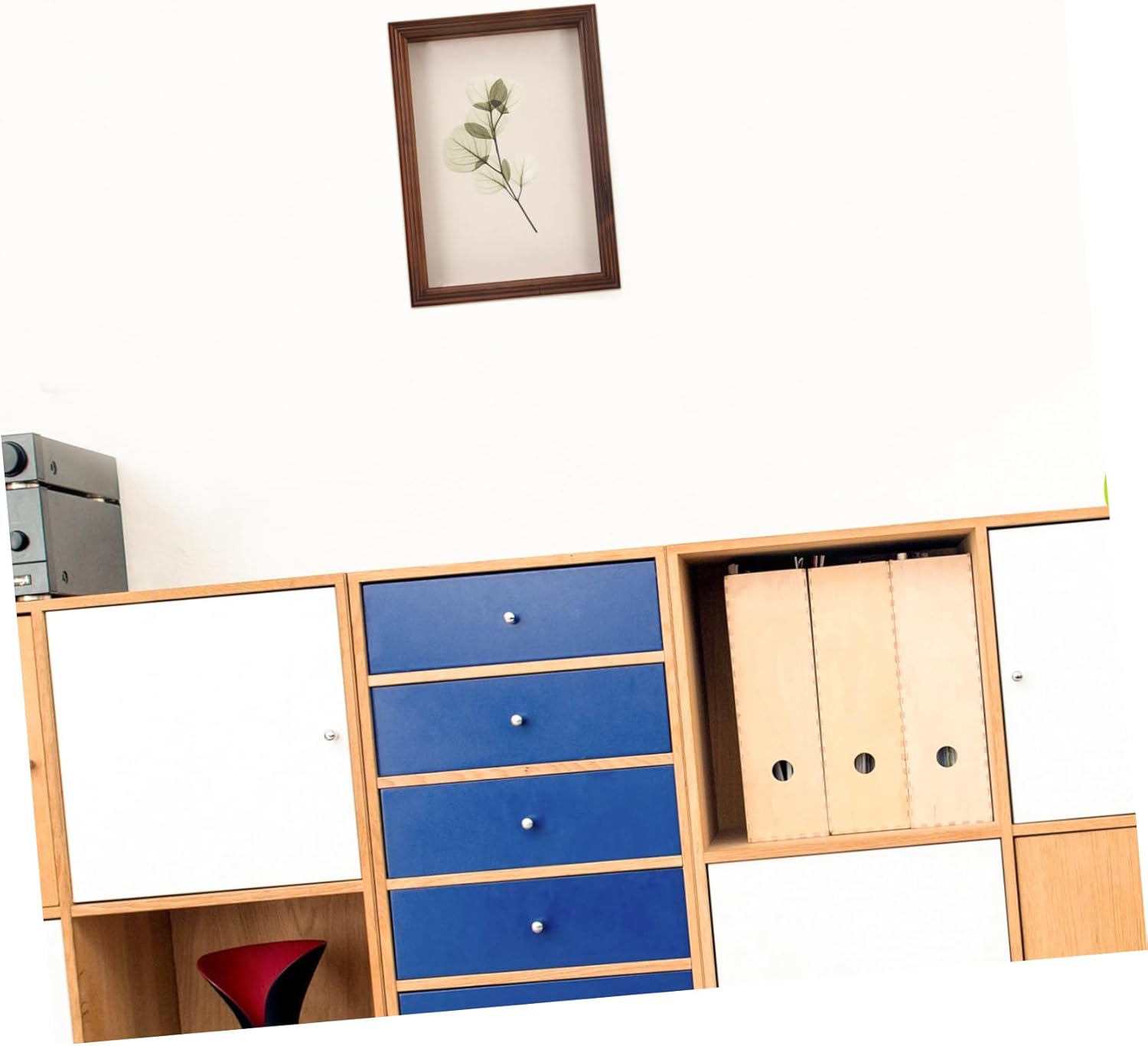 Healifty Shadow Box Display Case for Dried Flowers Keepsake Frame Smooth Material Vintage Style Picture Frame Decoration for Home Wedding Memorial Gift