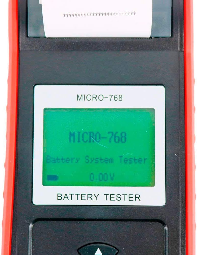 MICRO-768A Car Battery Tester with Printer Auto Battery Tester