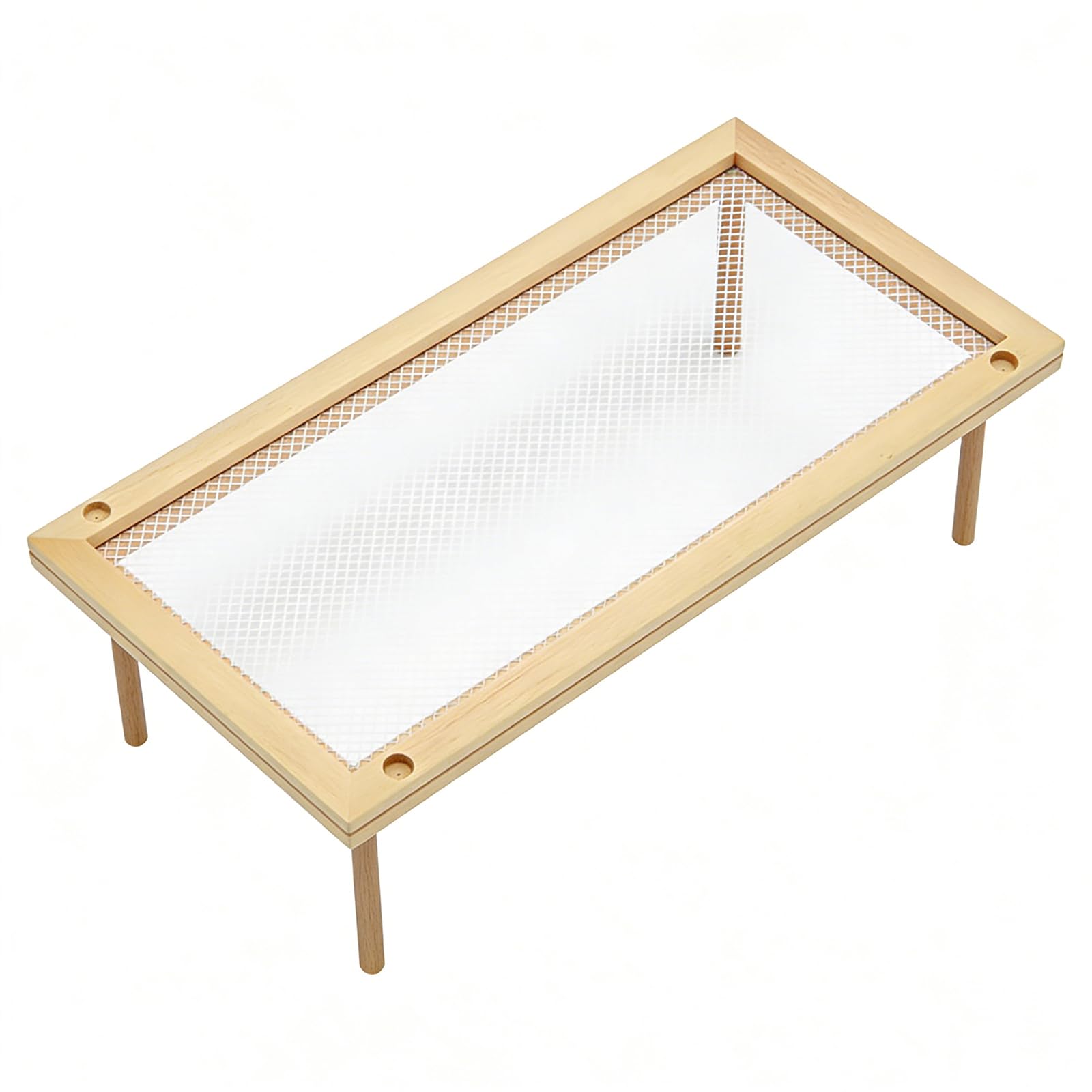 Elnwnnkc Foldable Wood Pasta Drying Rack for Space Saving Kitchen Organization Wood Drying Rack