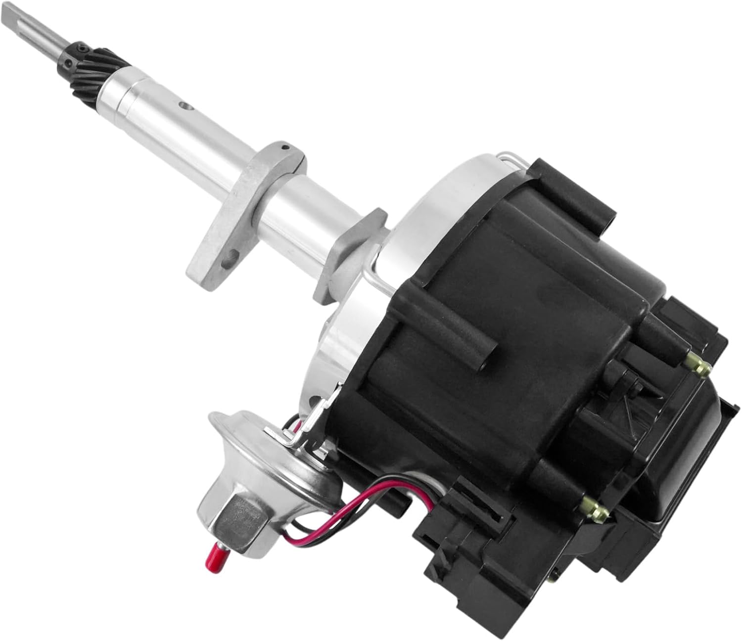 HEI Distributor Replacement for 2896516-BLK 2896516BLK Fit for Chevy Straight 6 216/235/261 1942-1961