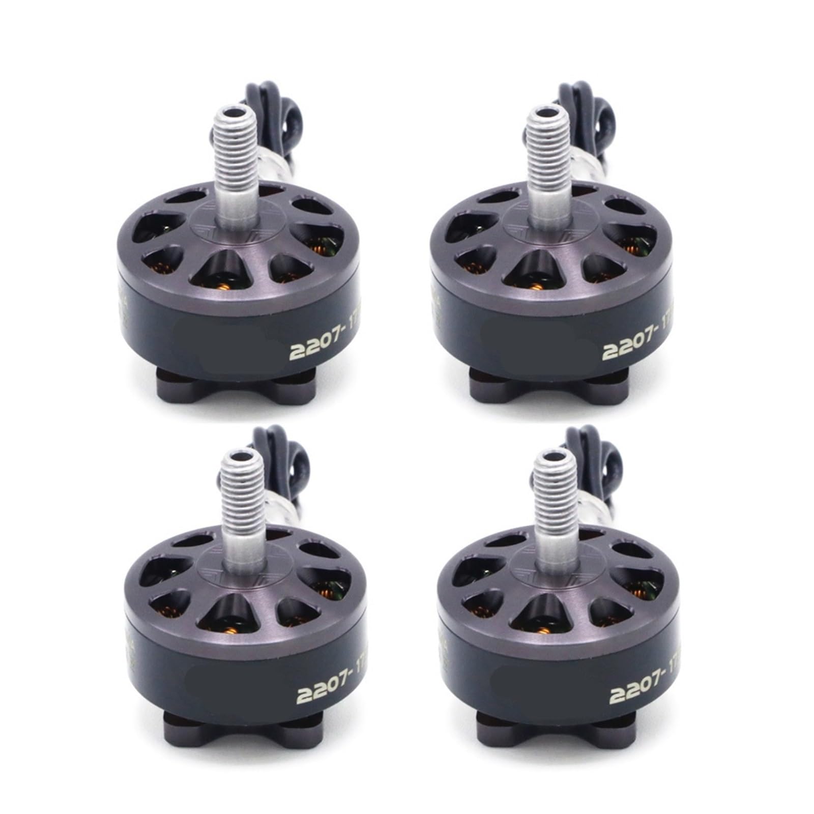 Compatibile con motore DYS 2207 4 pezzi 1750-2750KV CW | Motore brushless CW 4PCS 2207 1750-2750KV for drone da corsa, opzione KV multifunzionale(4PCS FUN 2207 2750KV)