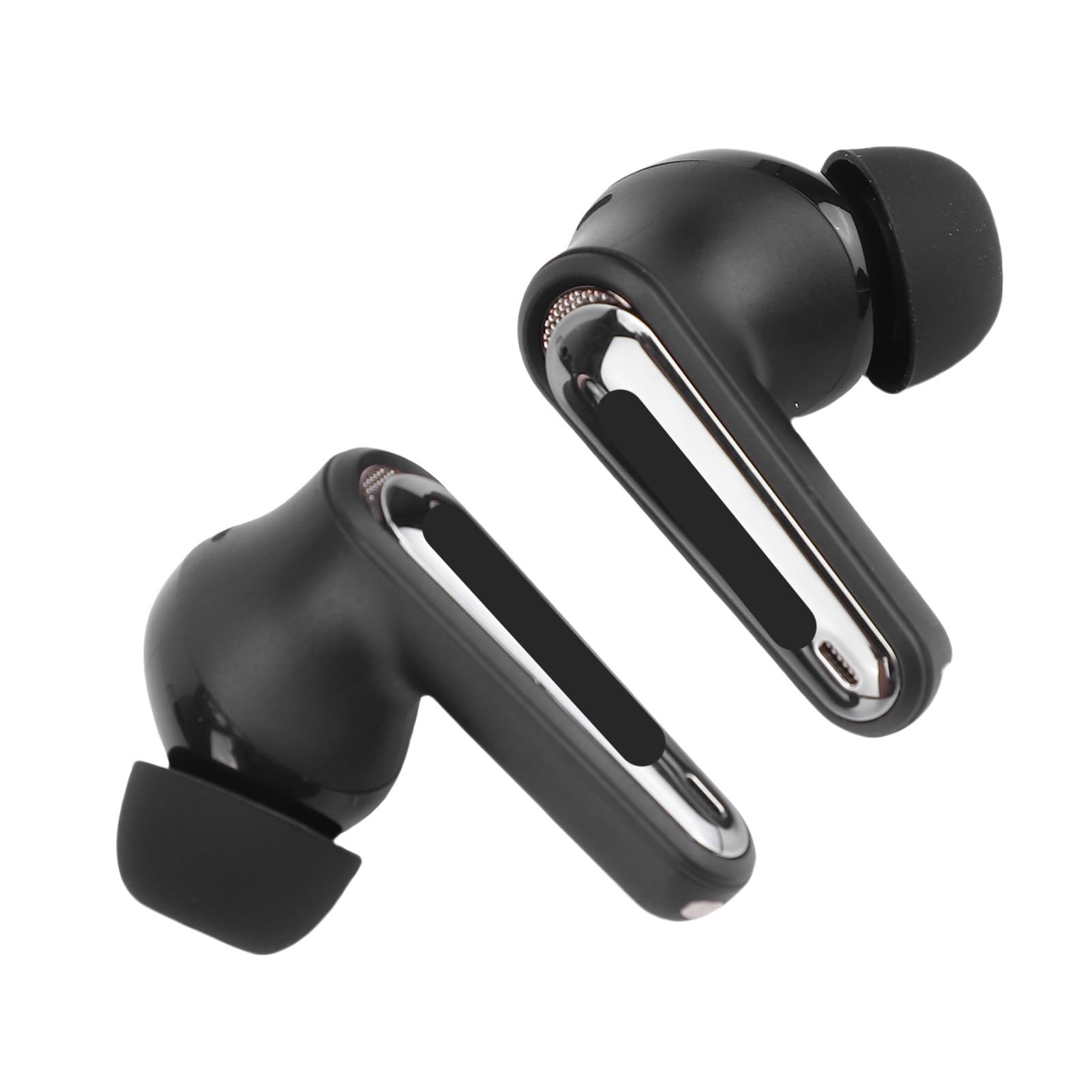 Auricolari da Gioco Wireless, Bluetooth 5.3 2.4G a Bassa Latenza con Microfono ENC per Telefono PC da Gioco VR, HiFi con Driver Dinamici Doppi da 13 Mm (BLACK)