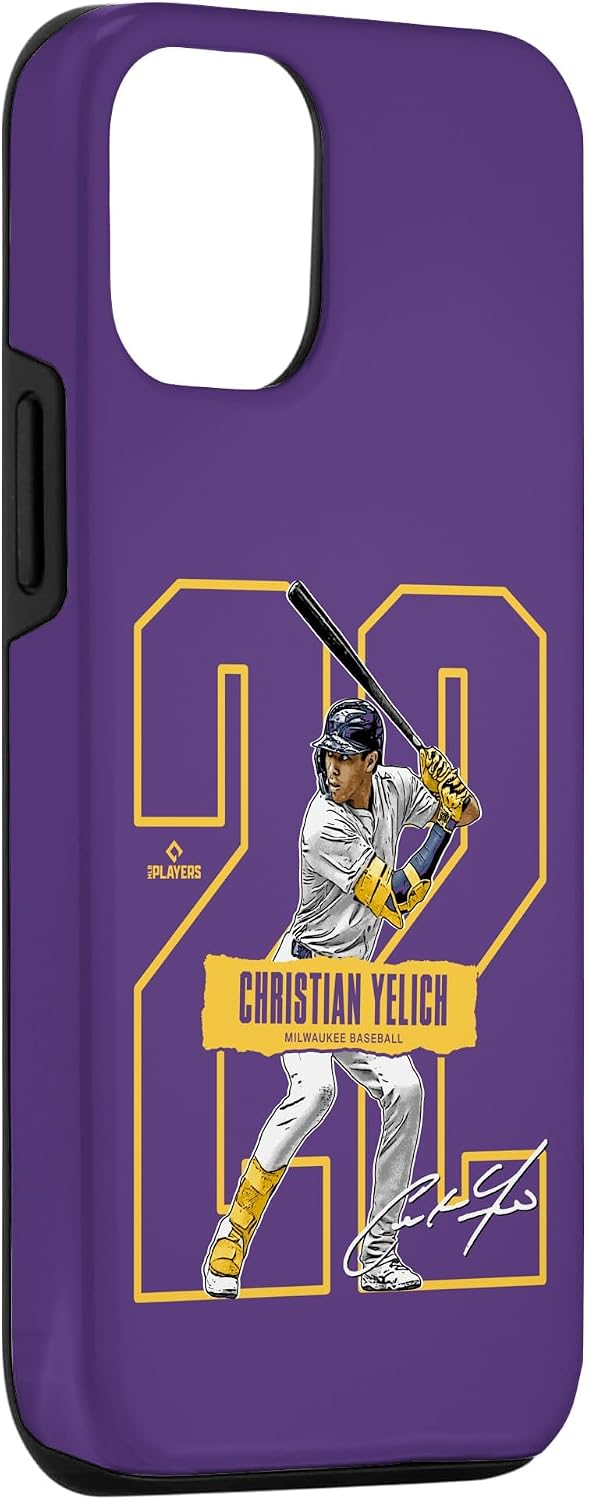 Christian Yelich | Milwaukee Baseball Players | MLBCHR302N Case for iPhone 12/12 Pro