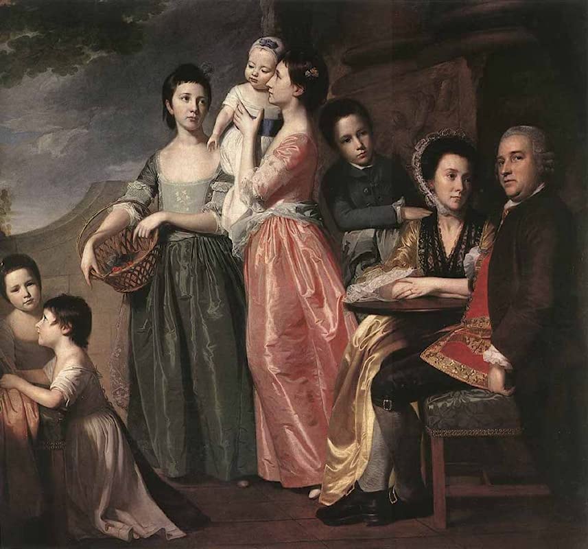 Tableau la famille Leigh pour décoration murale salon