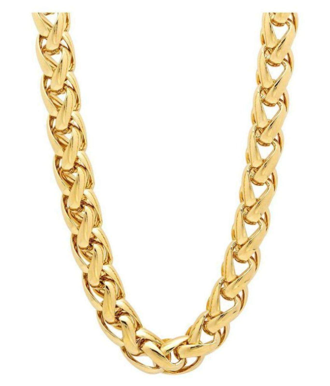 JewarHaat Munna Bhai Design Link Chain Gold Plated Daily Use Stylish Designer Heavy Jewelry for Men & Boys-image-49