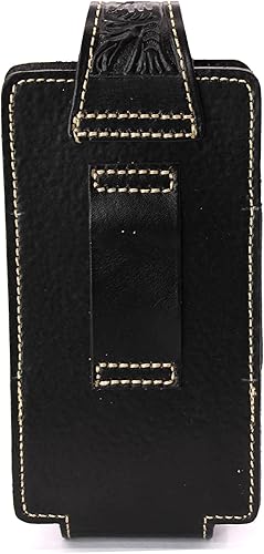 Miniatura 2 de West Star - Funda universal de piel para teléfono celular, con cierre magnético, 7 x 3.25 pulgadas, 341B, caballo BK