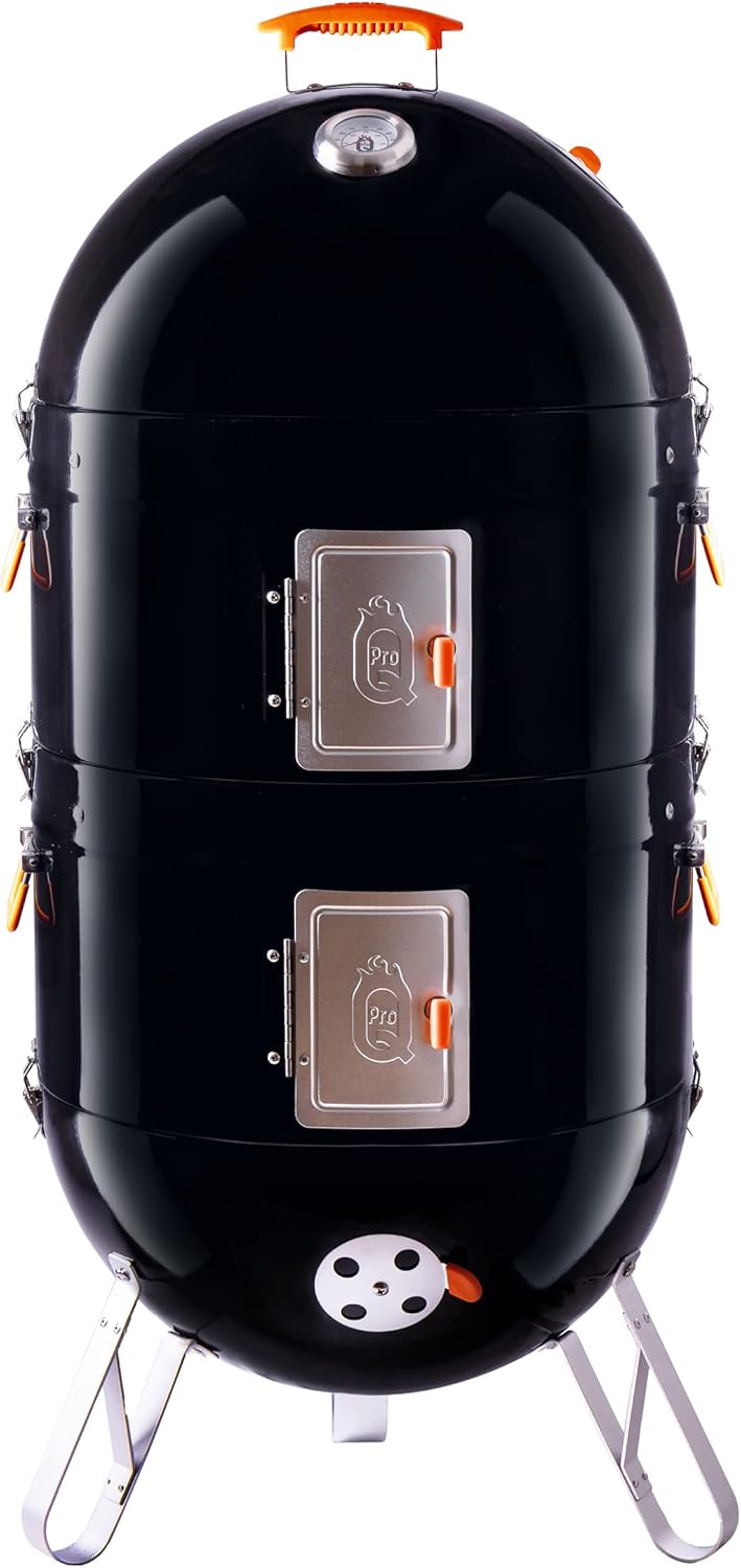 ProQ BBQ Smoker (Excel V4) 4in1 Charcoal Meat Smoker BBQ Outdoor
