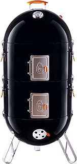 ProQ BBQ Smoker (Excel V4) - 4in1 Charcoal Meat Smoker BBQ - Outdoor Smokers and Grills - BBQ with Smoker