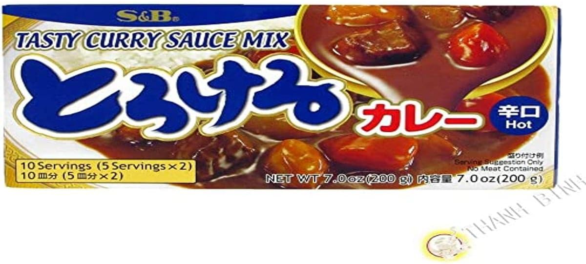 S&B Golden Curry Sauce Mix, Mild, 8.4Ounce Grocery
