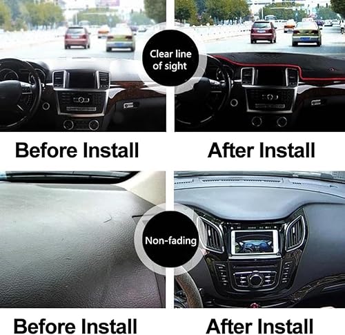 Miniatura 4 de Fit for Kia K3 Cerato 2019-2022 LHD RHD,Car Carpet Dashboard Cover,Anti-Slip Dash Carpet Cover,Car Interior Accessories