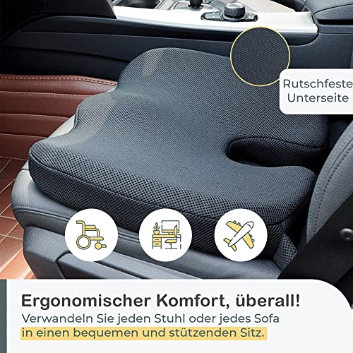 Orthopädisches Sitzkissen für Auto und Büro von Comfycentre