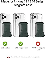 Vista 6 de ExtreLife Soporte magnético para billetera (verde+gris)