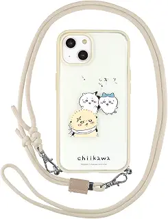 グルマンディーズ(Gourmandise) ちいかわ IIIIfit Loop iPhone 14 / 13 (6.1インチ) 対応 ケース ラッコ CK-18B