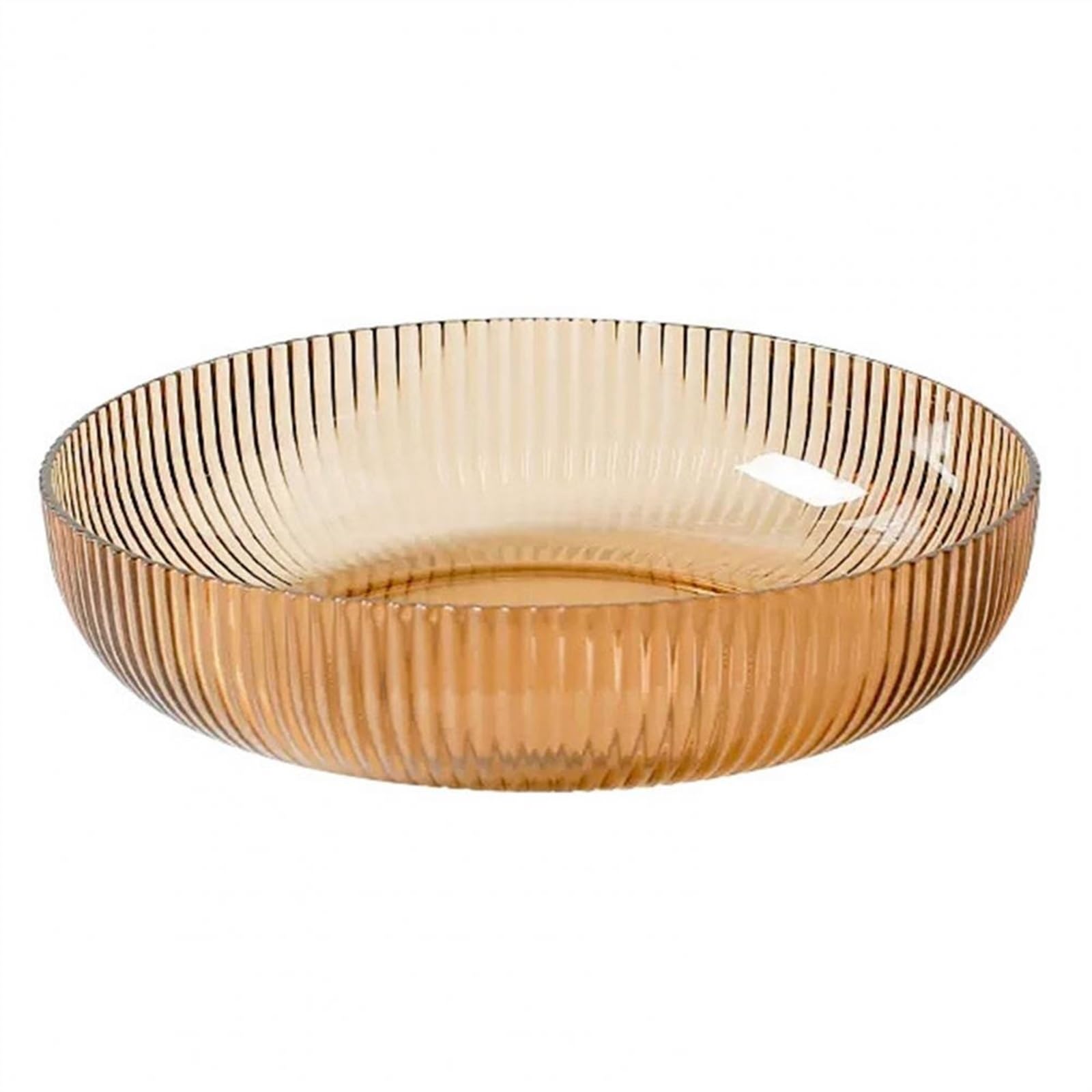 HPTHLY Plate Dinner Plate Practical Food Prototype Dinner Plate Kitchen Tableware Household Glass Fruit Plate Dessert Plate Reusable Salad Bowl Dessert Plate (Yellow)