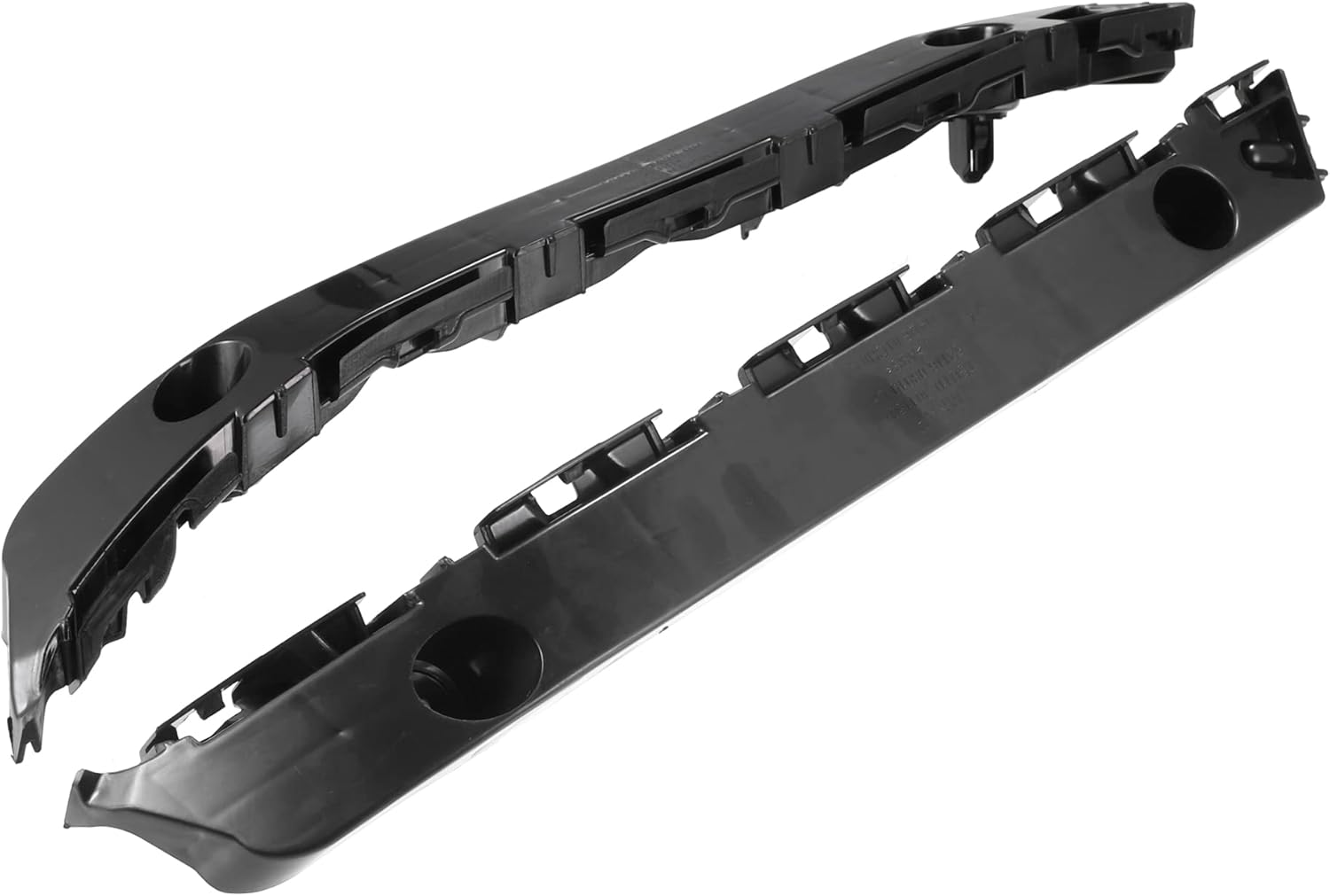 1 Pair Bumper Brackets Support Fender Cover Compatible for Toyota Sienna 2011-2020, Durable Plastic Black Front Left Right Side