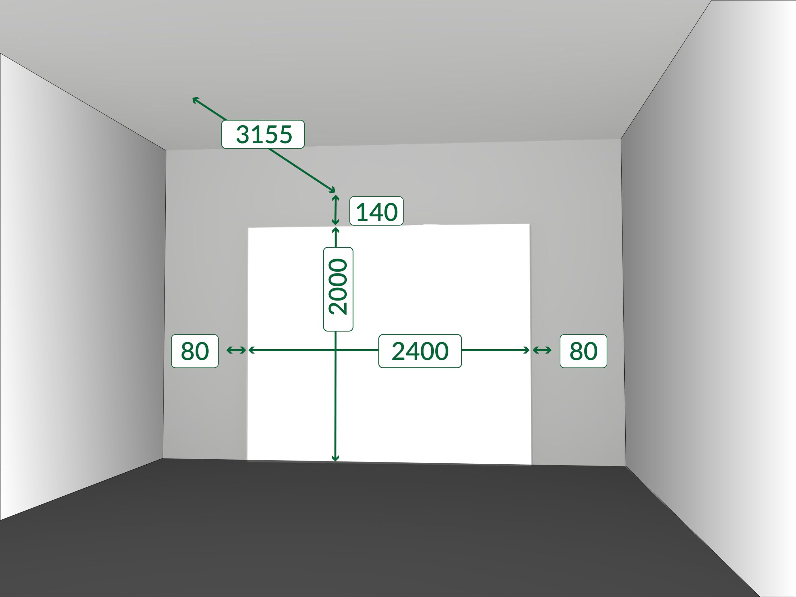 GM Portes - Porte de Garage LINE Sectionnelle Premontée | Panneaux sans lignes | Inclus 200cm X 240cm - Moteur: Somfy 600io - Wifi | Anthracite - Finition lisse sablé